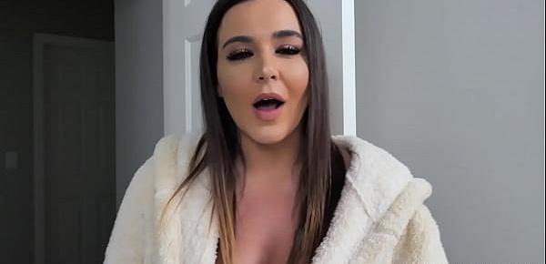  Busty mom Natasha Nice is upset at Quinton coz he never does anything productive with his life and Natasha Nice told him straight to his face